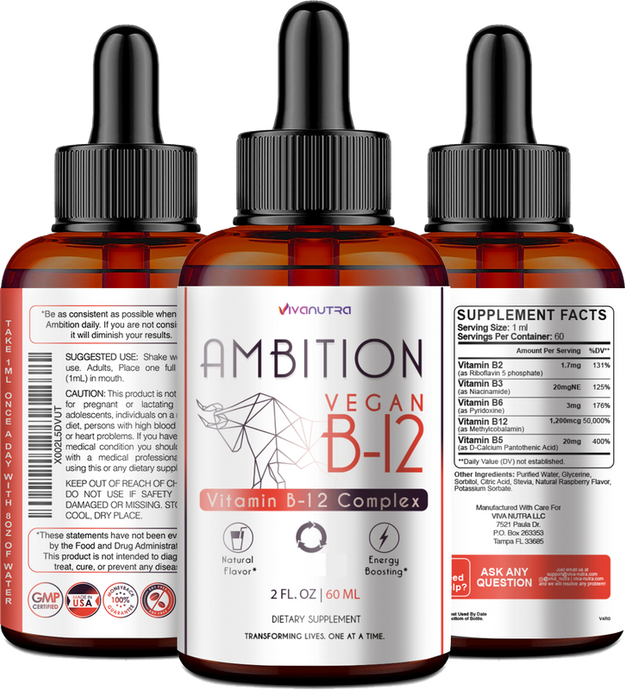 Ambition Liquid Vegan Vitamin B Drops