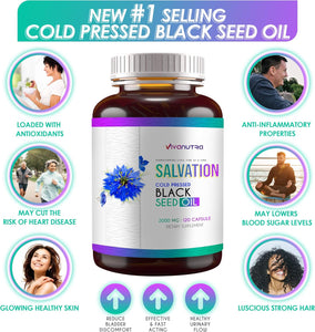 Salvation Turkish Black Seed Oil Capsules